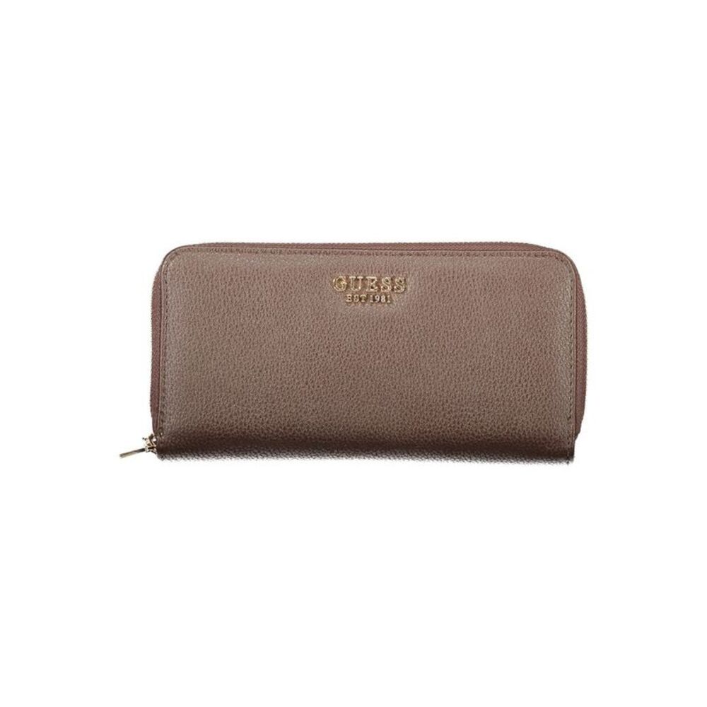 Guess Jeans Brown Polyethylene Women's Wallet